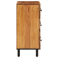 Thumbnail for Beistellschrank 60x33x75 cm Massivholz Akazie