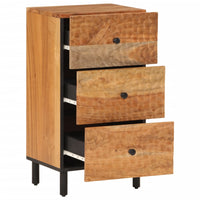 Thumbnail for Beistellschrank 40x33x75 cm Massivholz Akazie