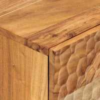 Thumbnail for Beistellschrank 40x33x75 cm Massivholz Akazie