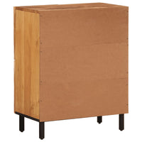 Thumbnail for Beistellschrank 60x33x75 cm Massivholz Akazie