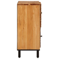 Thumbnail for Beistellschrank 80x33x75 cm Massivholz Akazie