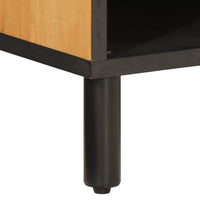Thumbnail for Beistellschrank 80x33x75 cm Massivholz Akazie