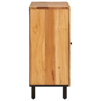 Thumbnail for Beistellschrank 90x33x75 cm Massivholz Akazie