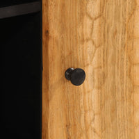 Thumbnail for Beistellschrank 90x33x75 cm Massivholz Akazie