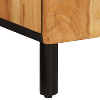 Thumbnail for Beistellschrank 90x33x75 cm Massivholz Akazie