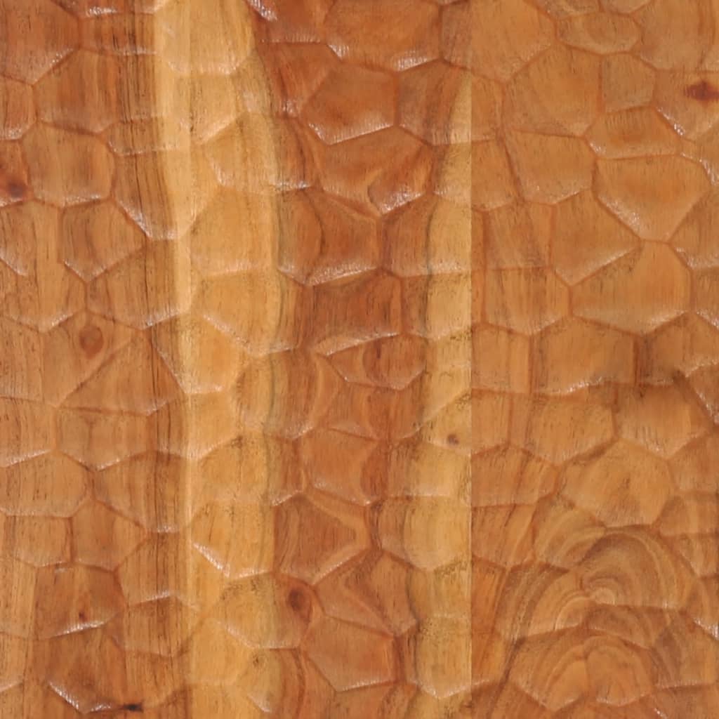 Beistellschrank 90x33x75 cm Massivholz Akazie