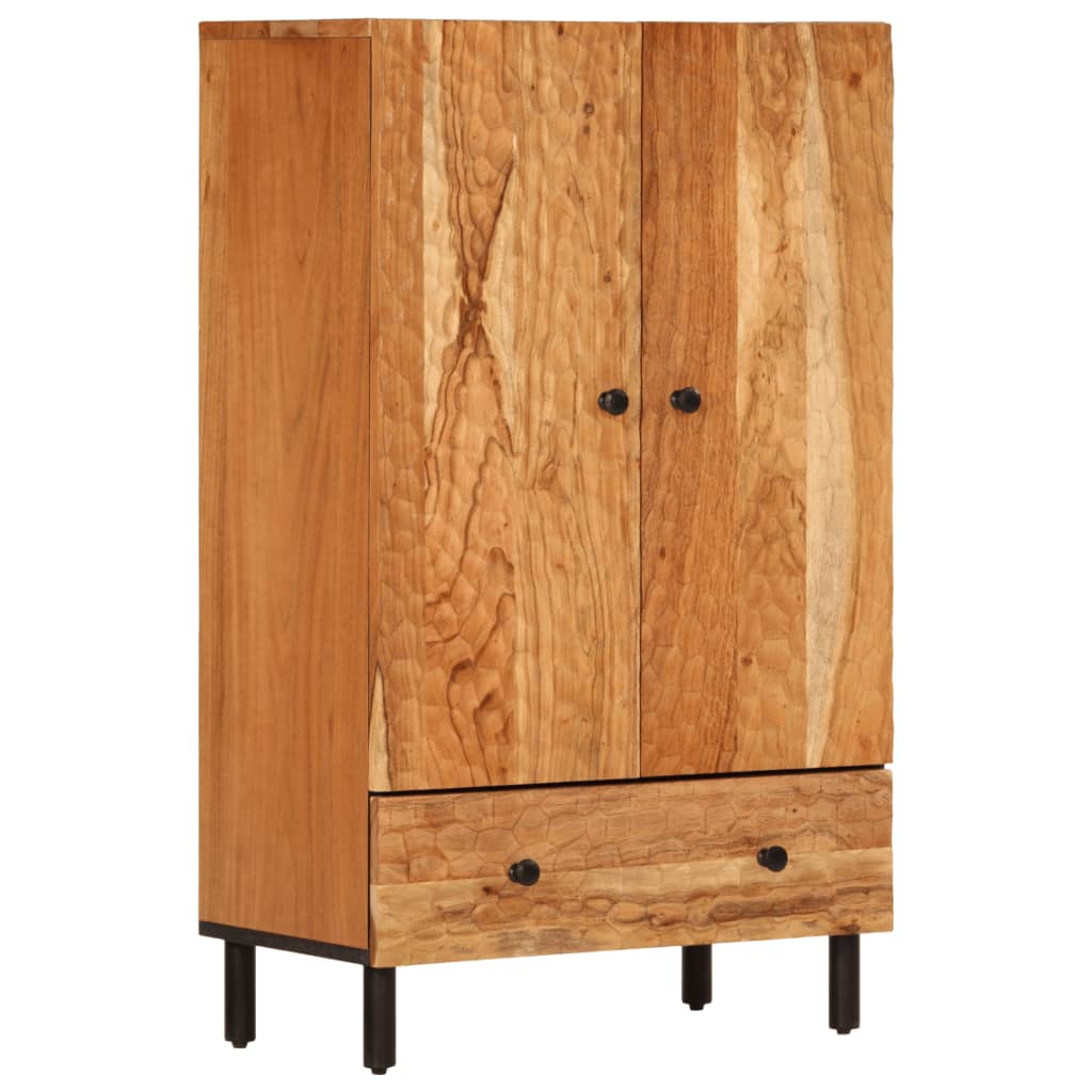 Highboard 60x33x100 cm Massivholz Akazie