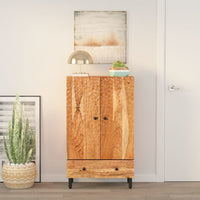 Thumbnail for Highboard 60x33x100 cm Massivholz Akazie
