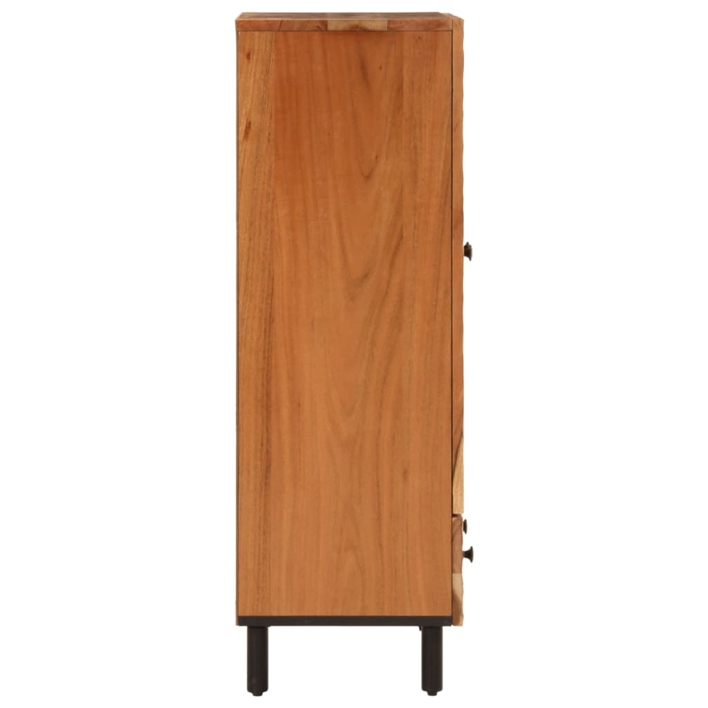Highboard 60x33x100 cm Massivholz Akazie