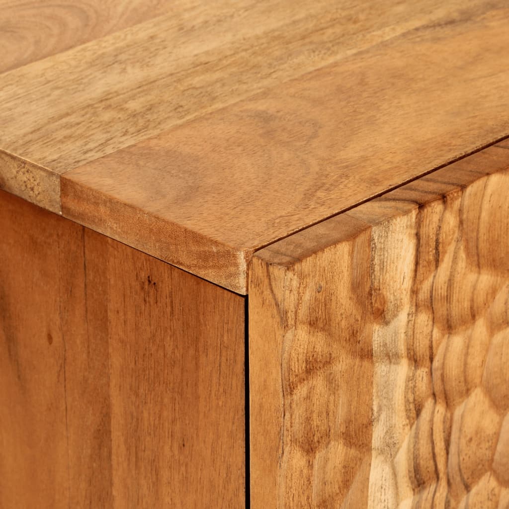 Highboard 60x33x100 cm Massivholz Akazie