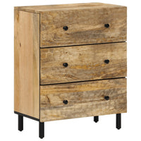 Thumbnail for Beistellschrank 60x33x75 cm Massivholz Mango