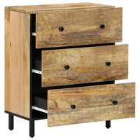 Thumbnail for Beistellschrank 60x33x75 cm Massivholz Mango
