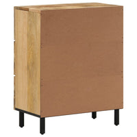 Thumbnail for Beistellschrank 60x33x75 cm Massivholz Mango