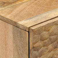 Thumbnail for Beistellschrank 60x33x75 cm Massivholz Mango