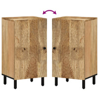 Thumbnail for Beistellschrank 40x33x75 cm Massivholz Mango