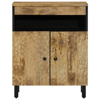 Thumbnail for Beistellschrank 60x33x75 cm Massivholz Mango