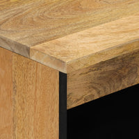 Thumbnail for Beistellschrank 60x33x75 cm Massivholz Mango