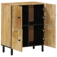 Thumbnail for Beistellschrank 60x33x75 cm Massivholz Mango
