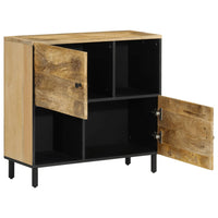 Thumbnail for Beistellschrank 80x33x75 cm Massivholz Mango
