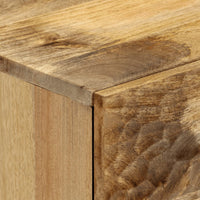 Thumbnail for Beistellschrank 80x33x75 cm Massivholz Mango