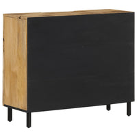 Thumbnail for Beistellschrank 90x33x75 cm Massivholz Mango