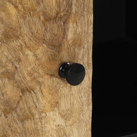 Thumbnail for Beistellschrank 90x33x75 cm Massivholz Mango