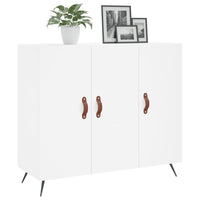 Thumbnail for Sideboard Weiß 90x34x80 cm Holzwerkstoff