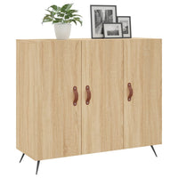 Thumbnail for Sideboard Sonoma-Eiche 90x34x80 cm Holzwerkstoff