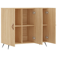 Thumbnail for Sideboard Sonoma-Eiche 90x34x80 cm Holzwerkstoff