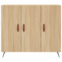 Thumbnail for Sideboard Sonoma-Eiche 90x34x80 cm Holzwerkstoff