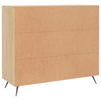 Thumbnail for Sideboard Sonoma-Eiche 90x34x80 cm Holzwerkstoff