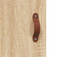 Thumbnail for Sideboard Sonoma-Eiche 90x34x80 cm Holzwerkstoff