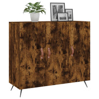 Thumbnail for Sideboard Räuchereiche 90x34x80 cm Holzwerkstoff