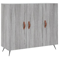 Thumbnail for Sideboard Grau Sonoma 90x34x80 cm Holzwerkstoff