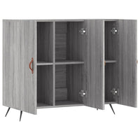 Thumbnail for Sideboard Grau Sonoma 90x34x80 cm Holzwerkstoff