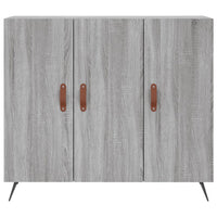 Thumbnail for Sideboard Grau Sonoma 90x34x80 cm Holzwerkstoff