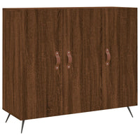 Thumbnail for Sideboard Braun Eichen-Optik 90x34x80 cm Holzwerkstoff