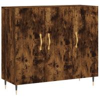 Thumbnail for Sideboard Räuchereiche 90x34x80 cm Holzwerkstoff