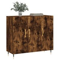 Thumbnail for Sideboard Räuchereiche 90x34x80 cm Holzwerkstoff