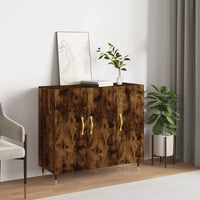 Thumbnail for Sideboard Räuchereiche 90x34x80 cm Holzwerkstoff