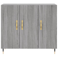 Thumbnail for Sideboard Grau Sonoma 90x34x80 cm Holzwerkstoff