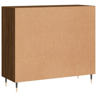 Thumbnail for Sideboard Braun Eichen-Optik 90x34x80 cm Holzwerkstoff