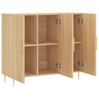 Thumbnail for Sideboard Sonoma-Eiche 90x34x80 cm Holzwerkstoff