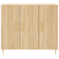 Thumbnail for Sideboard Sonoma-Eiche 90x34x80 cm Holzwerkstoff