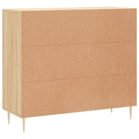 Thumbnail for Sideboard Sonoma-Eiche 90x34x80 cm Holzwerkstoff