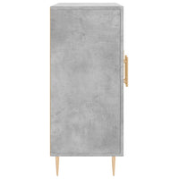 Thumbnail for Sideboard Betongrau 90x34x80 cm Holzwerkstoff