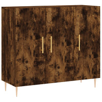 Thumbnail for Sideboard Räuchereiche 90x34x80 cm Holzwerkstoff