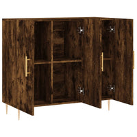 Thumbnail for Sideboard Räuchereiche 90x34x80 cm Holzwerkstoff
