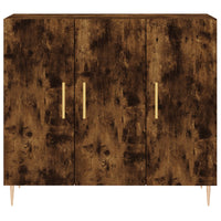Thumbnail for Sideboard Räuchereiche 90x34x80 cm Holzwerkstoff
