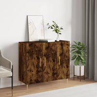 Thumbnail for Sideboard Räuchereiche 90x34x80 cm Holzwerkstoff